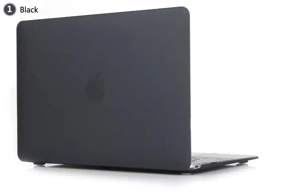 Чехол для macbook air pro retina 11 12 13 15 матовый прозрачный с Силиконовая накладка