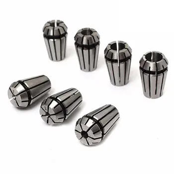 

Motor Shaft Extension Rod Holder Cnc Milling Lathe Tool Engraving Machine + 7Pcs Spring Collet Set Chuck Collet