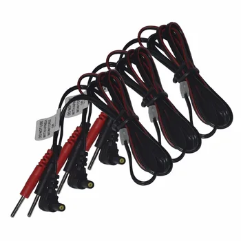 

10Pcs TENS Body Digital Meridian Therapy Massager Machine Slim Slimming Muscle Relax Electrode Lead Wires Connect Cables