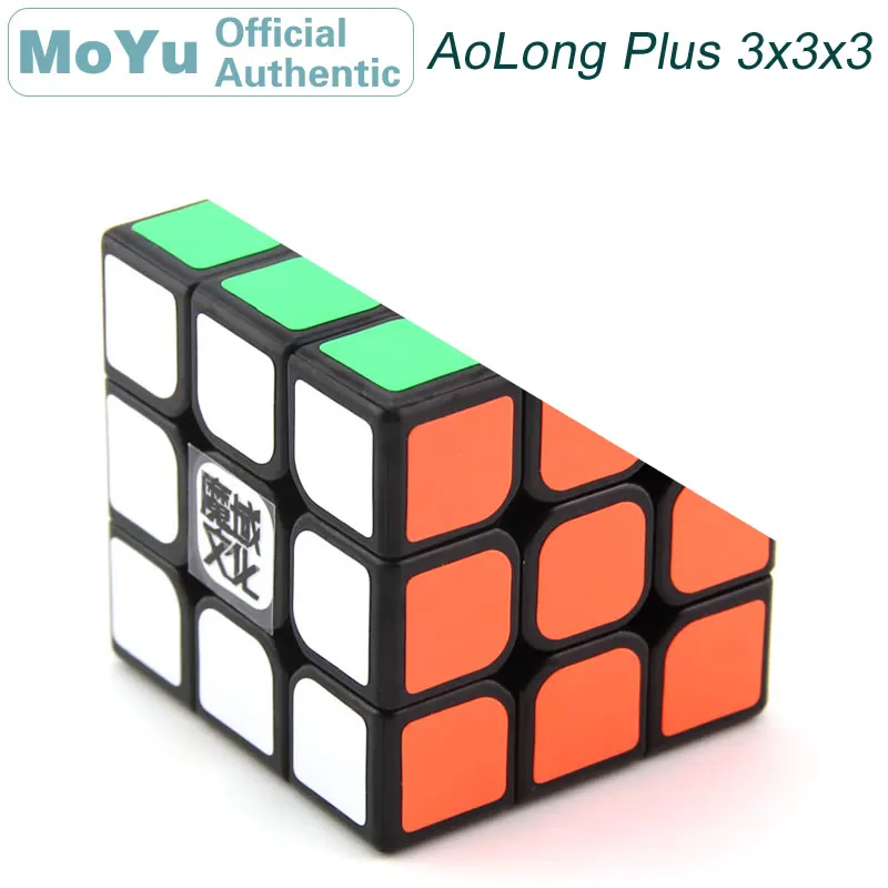 MoYu AoLong плюс 3x3x3 магический куб 3x3 Kostka Cubo Magico Professional скорость Нео Куб пазл фиджет-антистресс игрушки для детей