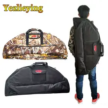 Caça tiro com arco composto sacos caso equipamentos arco composto alça portátil saco lona arco mochila titular