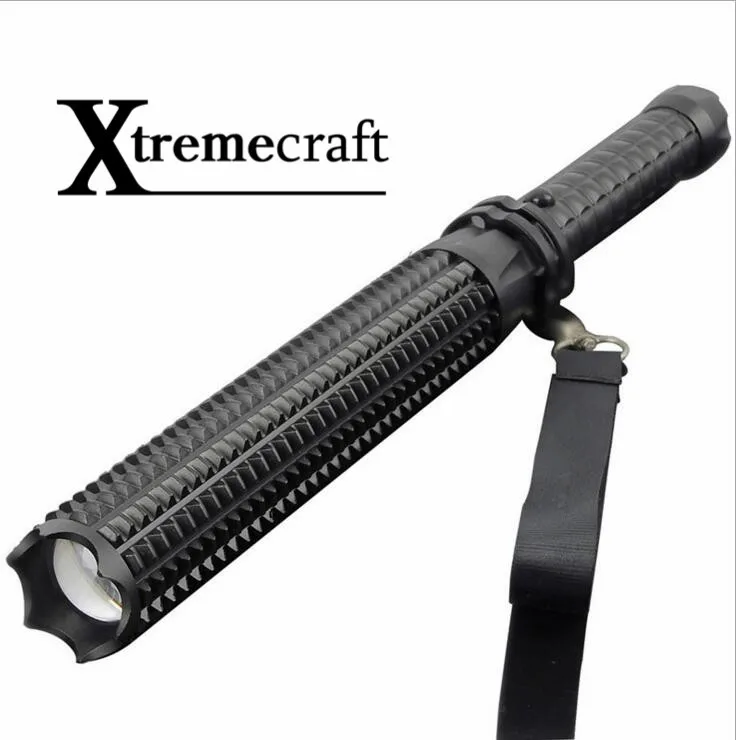 Xtremecraft Powerful telescoping led cree xml t6 flashlight tactical