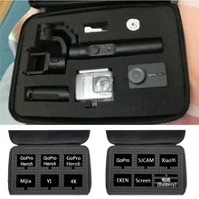 Дорожная сумка коробка для хранения водонепроницаемый чехол для Gopro Hero 8 7 6 5 4 Session Yi 4K SJCAM Sj4000 EKEN H9 DJI SONY Gimbal DIY корпус Дорожная сумка коробка для хранения водонепроницаемый чехол для Gopro Hero 8 7 6 5 4 Session Yi 4K SJCAM Sj4000 EKEN H9 DJI SONY Gimbal DIY корпус
