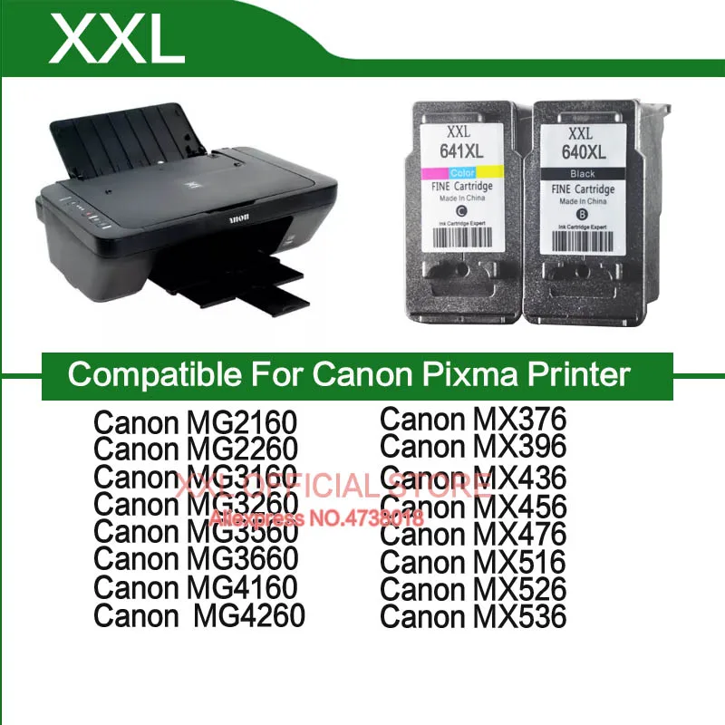 Чернильный картридж для Canon MG3560 MG3660 чернильный принтера canon Pixma MG 3560 3660