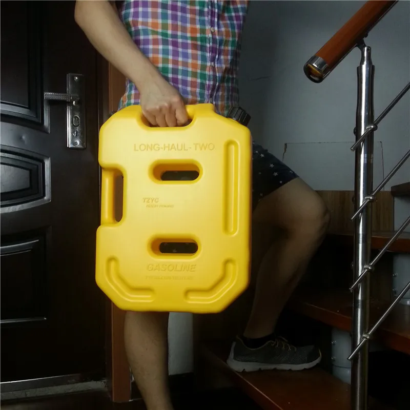 10л Jerrycan практичный дальний бензиновый дизельный топливный бак может упаковывать для внедорожников ATV Мотоциклов трехколесный топливный контейнер