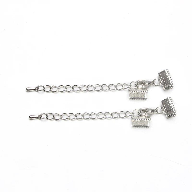 Концевики для шнура 10 шт./лот 10/20 мм|extender chain|chain for diycord end |