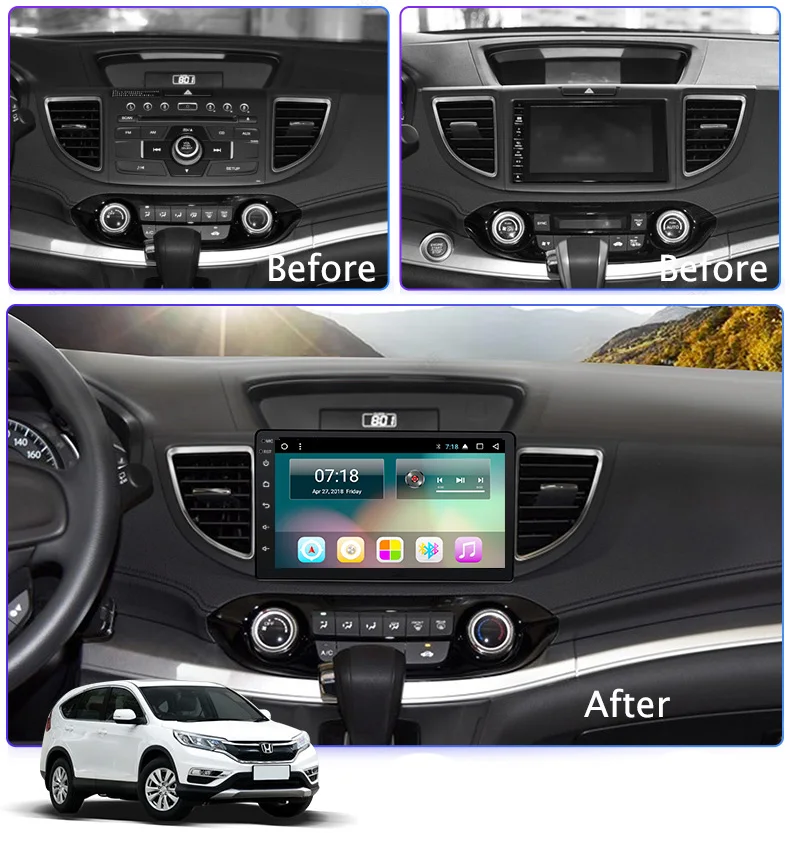 Best 10.1" 2.5D IPS Android 8.1 Car DVD GPS Player For Honda CRV 2012 2013 2014 2015 2016 Car Radio Stereo Head Unit with Navigation 4 Best 10.1" 2.5D IPS Android 8.1 Car DVD GPS Player For Honda CRV 2012 2013 2014 2015 2016 Car Radio Stereo Head Unit with Navigation 4