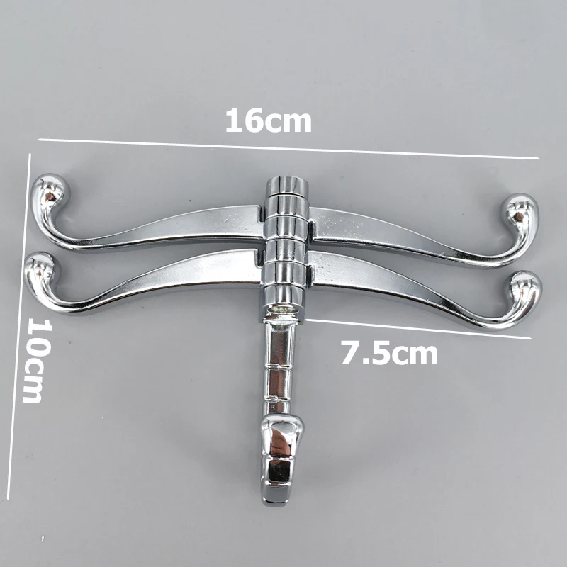 1х настенный дверной поворотный рычаг, крючки для полотенец для верхней одежды, форма стрекозы, крючок для халата, настенная дверная вешалка