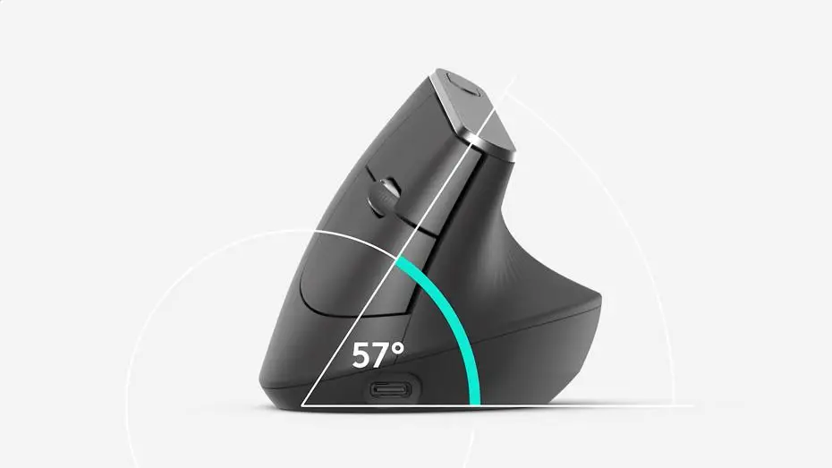 Logitech MX Вертикальная мышь эргономичная мышь Многофункциональная офисная для высокотехнологичной коммерции