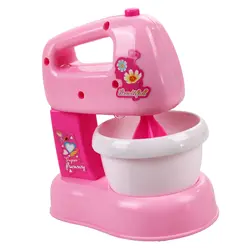 Детские кухонные игрушки ролевые игры игрушки Дети Детская кухня Розовый Электрический блендер миксер игрушки для детей мебель для