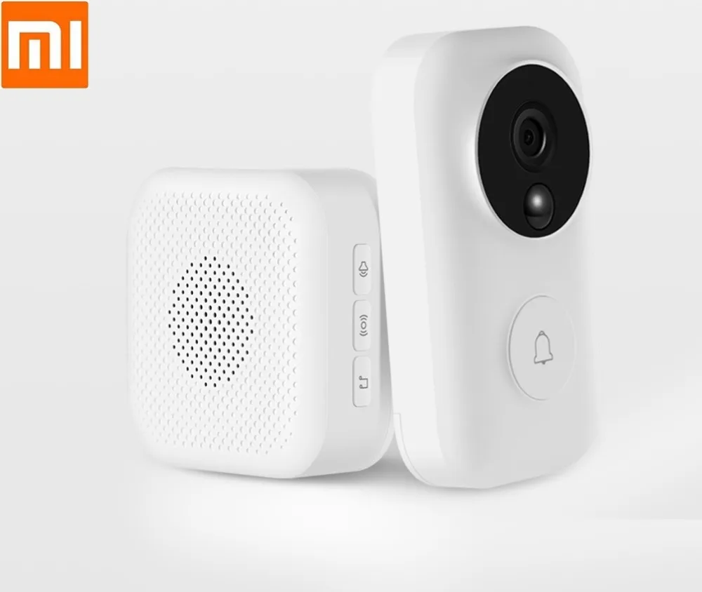 Xiaomi Zero AI face recognition 720P infrared night vision video doorbell set detection smart wifi remote surveillance