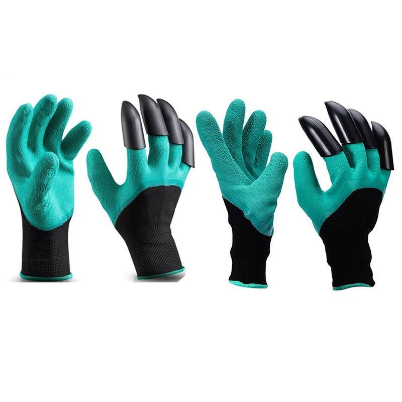 Garden Gloves with Claw Quick & Easy to Dig and Plant Safe Waterproof