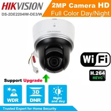 Hikvision Original English Version DS-2DE2204IW-DE3/W 2MP mini WIFI PTZ CCTV camera 2.8-12mm with 30m IR, 4X optical zoom Camera