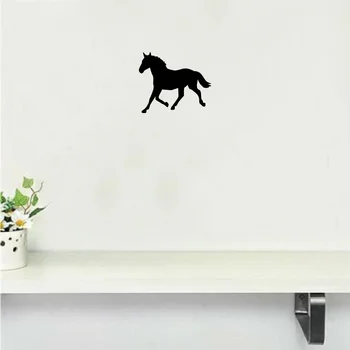 

MA-29 Horse Silhouette Vinyl Wall Sticker Cartoon Animal Silhouette Viny Wall Decal Home Wallpaper