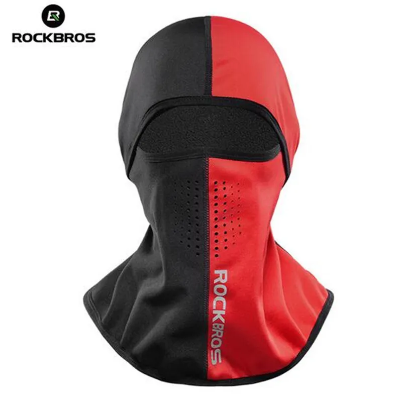 ROCKBROS Winter Face Mask Cap Thermal Fleece Ski Mask Face Snowboard