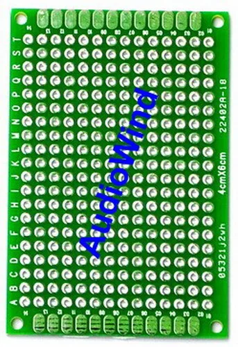 100 шт./лот) двухсторонний Прототип PCB, универсальная дощатая, 40x60 мм