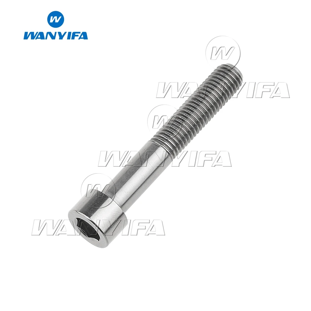 

Wanyifa M7x 40mm M7x 43mm Columniform Head Titanium Bolts Screws for Bicycle Seatpost Clamps