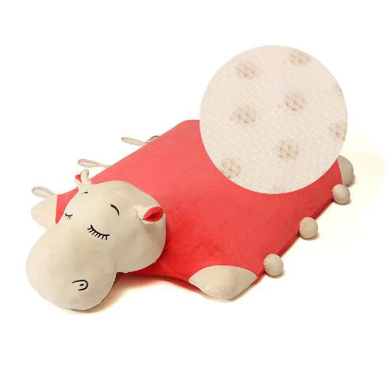 

Newborn Pillow Baby Positioner Infant Latex Baby Pillow Prevent Flat Head Soft Sleeping Positioner