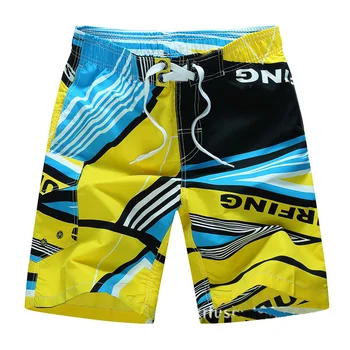 

Brand Board Shorts Swimsuits Quick Dry Beach Shorts Men Bermuda Swimswear Summer Boadshorts Mesh Lined Trunks Surfshorts