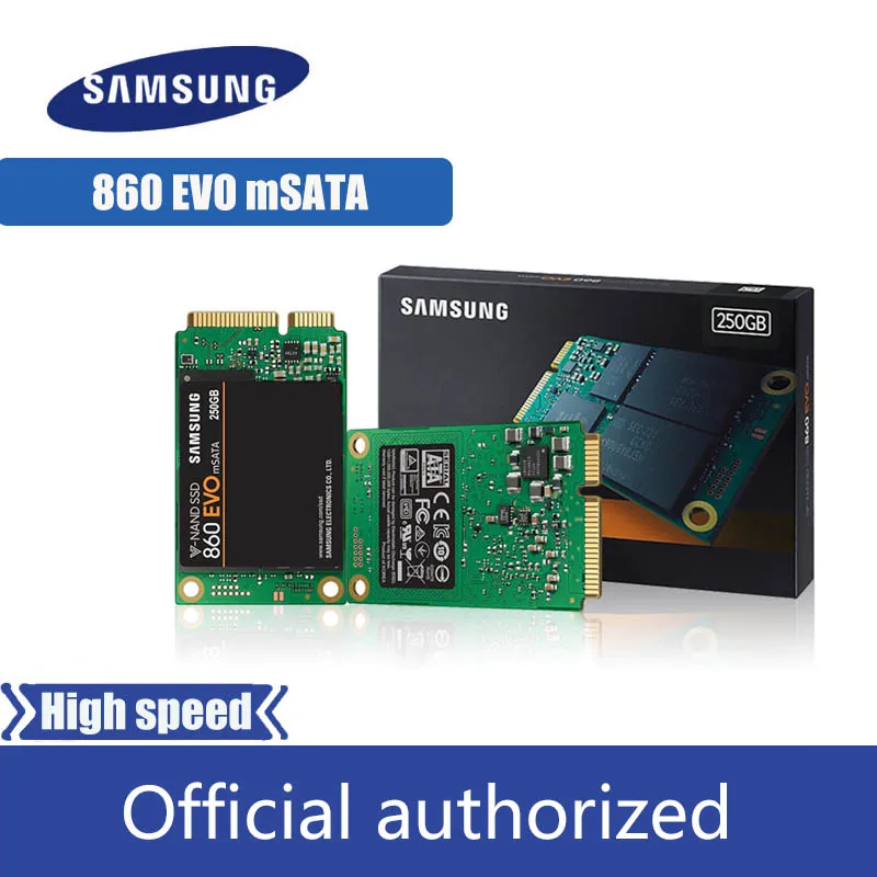

SAMSUNG 860 EVO Solid State Disk 250gb MSATA SSD Internal Hard Drive 500gb 1TB For Laptop Desktop MLC Disque dur ssd