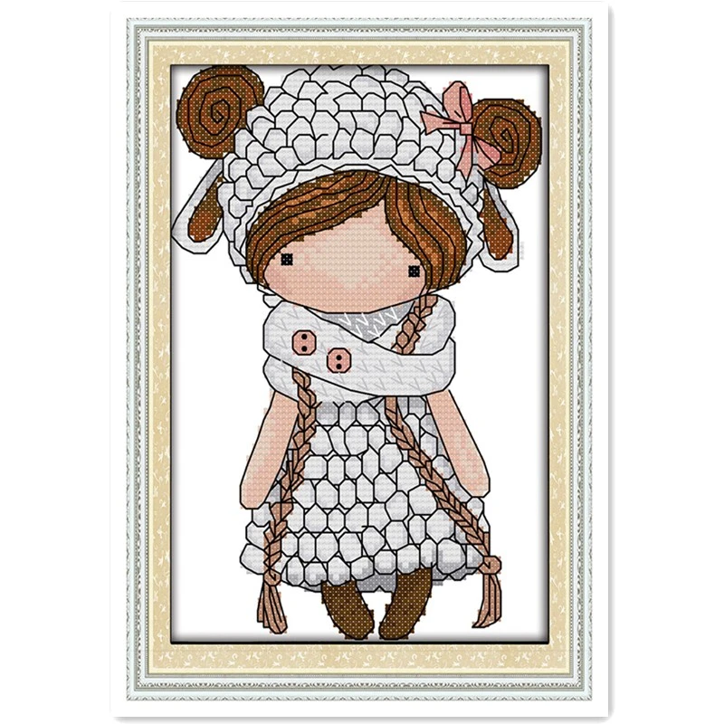 magic dolls cross stitch