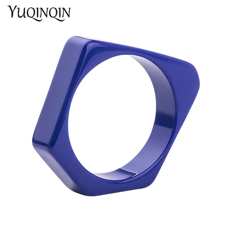

Trendy Resin Cuff Fashion Bracelets Bangles for Women Irregular Geometric Acrylic Bracelet Female Party Gifts Charm New Jewelry