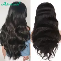 Asteria Hair 360 Lace Frontal Human Hair Wig Pre Plucked With Baby Hair Brazilian Body 360 Lace Front Wigs For Black Women Remy