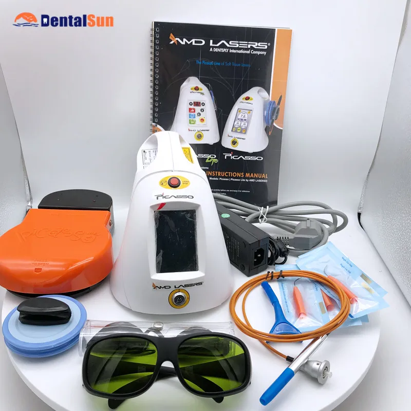 Dental 810nm Diode Oral Soft Tissue Surgery and Teeth Whitening Laser 7W Dental Laser