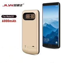 JLW 6000 mAh зарядное устройство чехол для Huawei Mate 10 TPU все включено край внешний резервный аккумулятор клип питания чехол для Huawei Mate 10