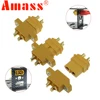 10pcs AMASS Connector Plug XT60E-M Mountable XT60 Male Plug Connector with Screw For RC Parts ► Photo 3/6