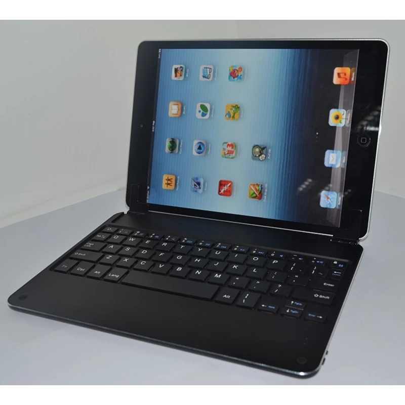 

Case For Ipad  Air1/Air 2 Plastic ABS Button Fashion  Apple IPad  Cover Holder Wireless Bluetooth Keyboard
