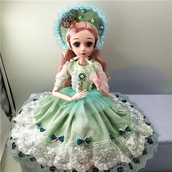 BJD кукла 1/3 60 см кукла с BJD одежда парики обувь макияж девушка подарок игрушки ручной работы силиконовая кукла реборн модная игрушка для детей - Цвет: Bjd doll 15