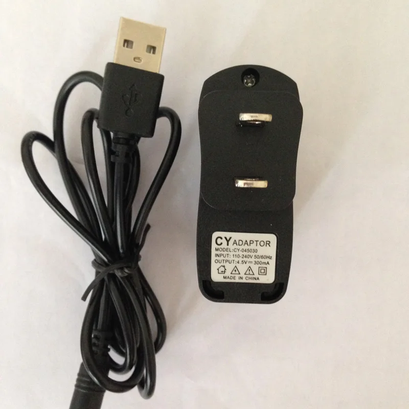 4,5 V 5V AC DC адаптер питания адаптер зарядного устройства USB для электрического массажера для похудения