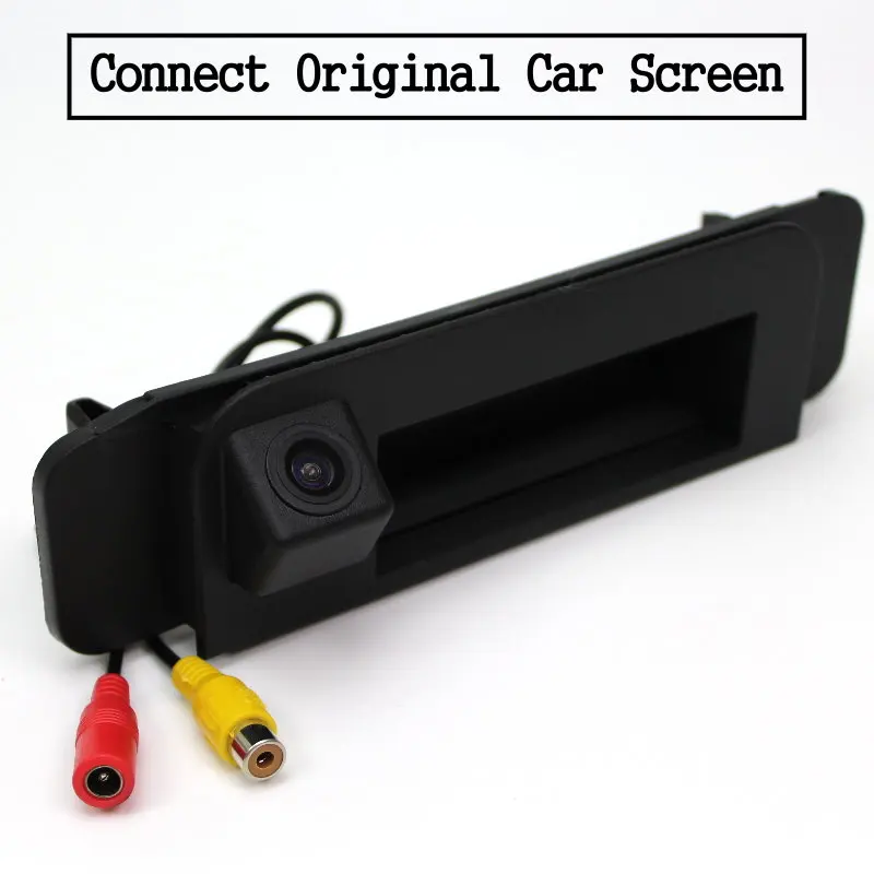 Front Rear View Cam For Mercedes Benz C W204 2011~ Adapter Original Screen upgrade Display backup Camera Decoder