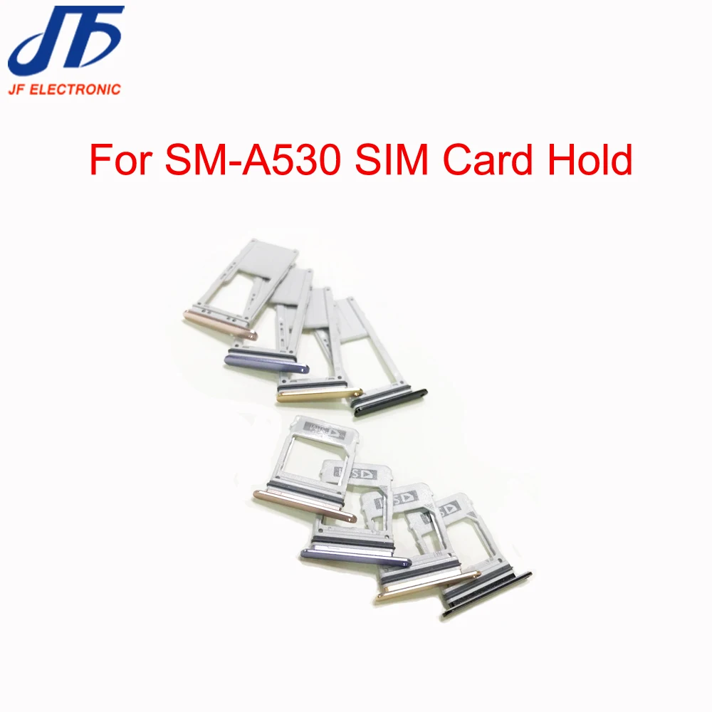 Лоток для сим-карт Hold для Samsung Galaxy A8 A530 две SIM карты держатель Запчасти для авто 10 шт./лот