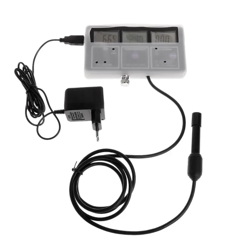 

6in1 Water Quality Tester Monitor Aquarium Water Temperature pH EC CF TDS Meter
