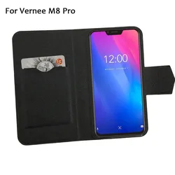 На Алиэкспресс купить чехол для смартфона 5 colors hot! vernee m8 pro case phone leather cover,factory price protective full flip stand leather phone shell cases