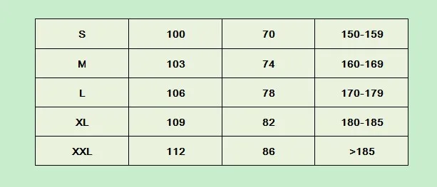 Pants Size