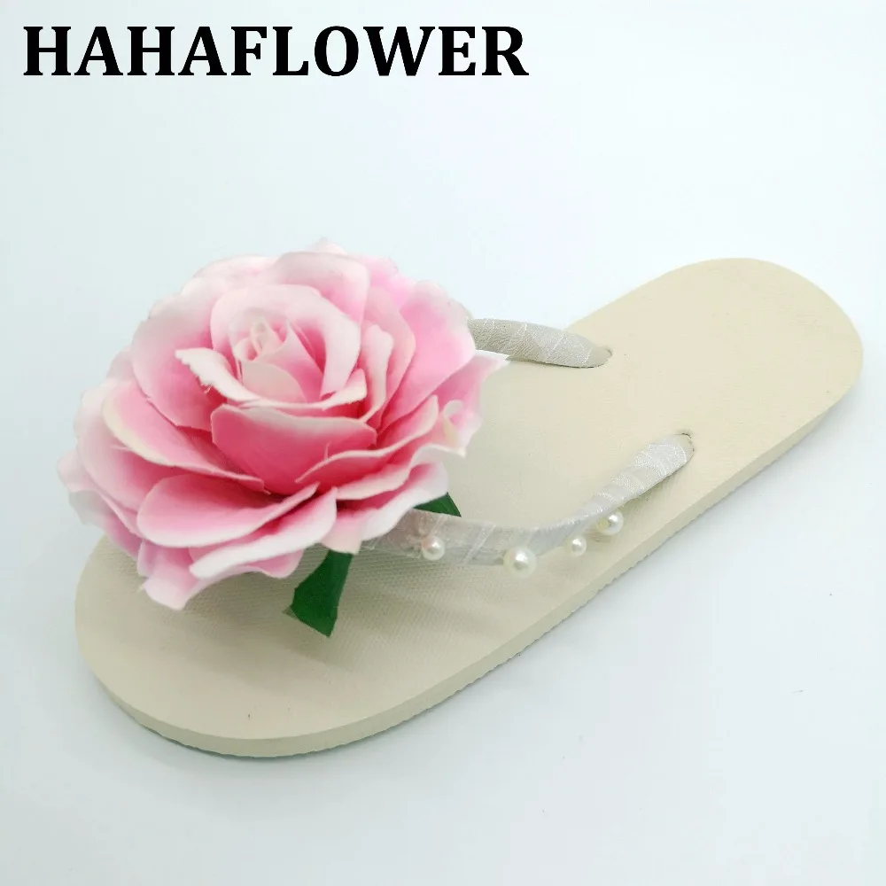 

HAHAFLOWER EVA Slippers Women Casual Flip Flops Beach Summer Sandals Shoes Lady Flip-flop Girl New Women Slippers