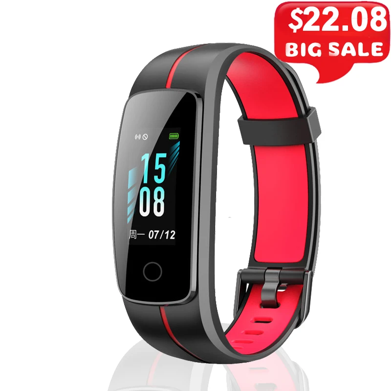 

ID107 Plus HR Smart Band Waterproof Smart Bracelet Heart Rate Monitor Activity Sleep Fitness Tracker Wristband Men Smartwatch.