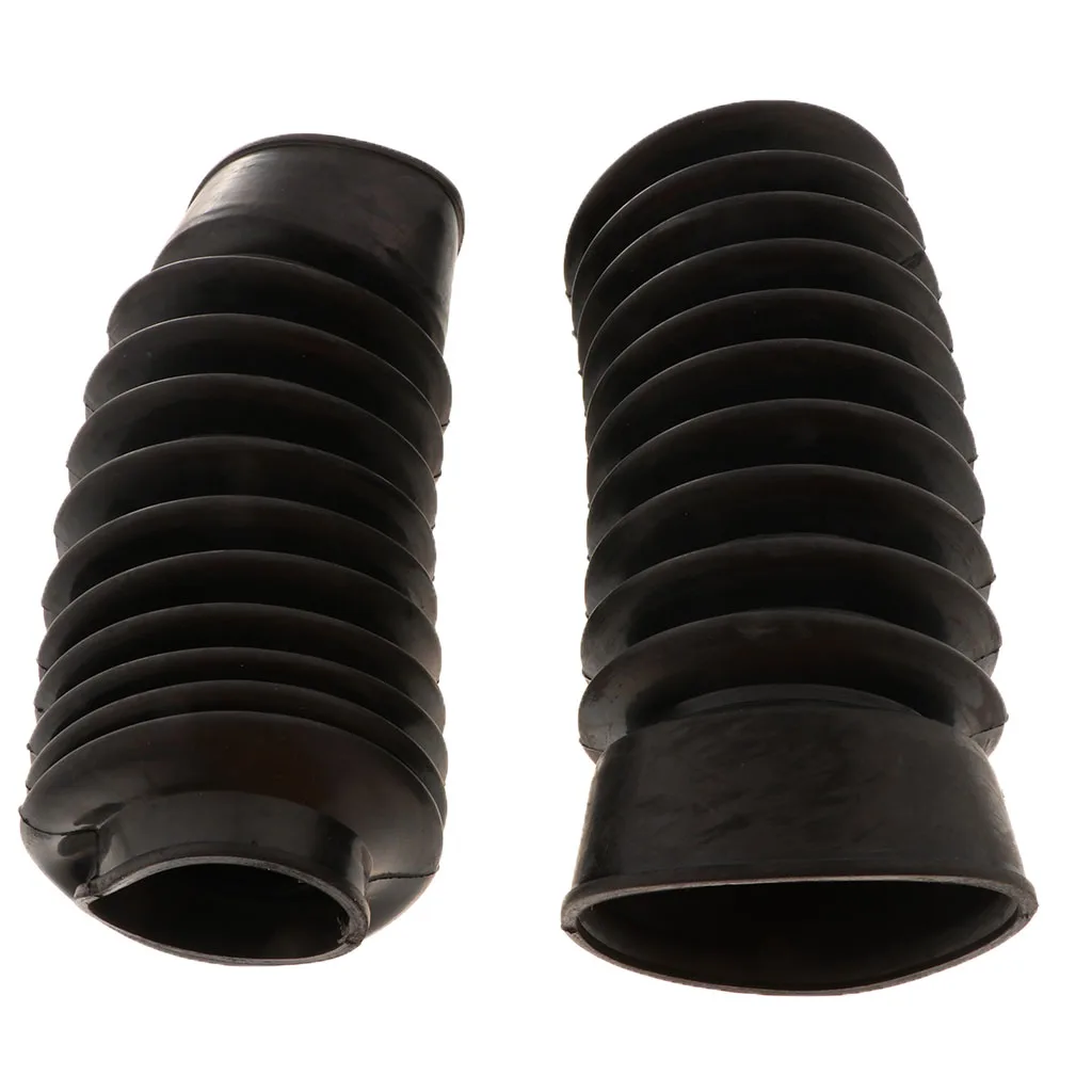 

1 Pair Universal Motorcycle Front Fork Cover, Rubber Front Fork Dust-proof Boots Protector Shock Gaiters