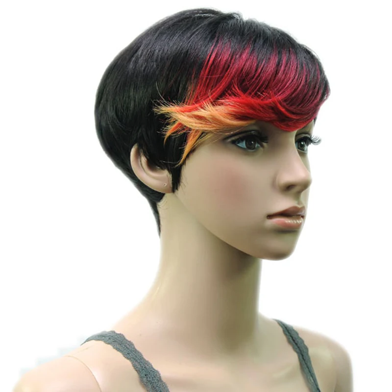 Hairjoy Synthetic Muti Color Bangs High Temperature Fiber Woman