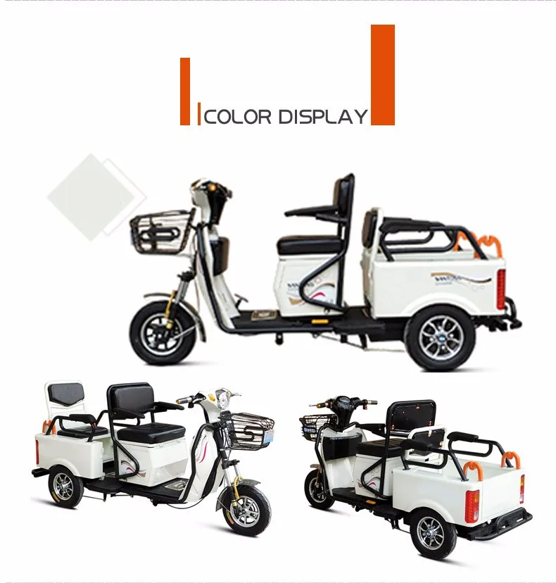 Sale New design double luxury foldable 48v 500w three wheel electric scooter/handicapped scooter 16