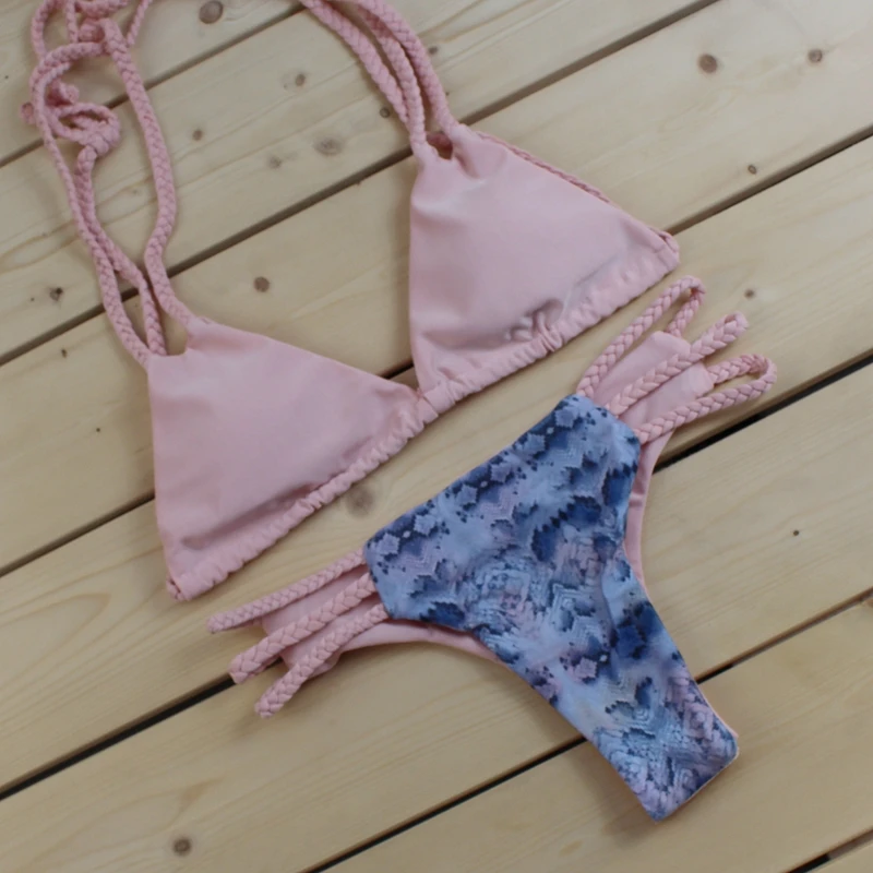 Sexy Bikini set Micro Women's Swimsuits Female Biquini Swimwear Low