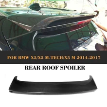 Углеродное волокно задняя крыша Spolier губы крыло для BMW F15 X5 SUV Sport utile 4 двери- 35i 35d 40e 50i автостайлинг