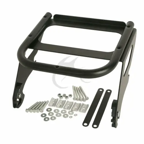 Pacote de Turismo Rack de Bagagem para Harley Motocicleta Destacável Solo Montar Touring Street Glide Road King Personalizado Clássico Cvo 1997-2008 4 Motocicleta destacável solo pacote de turismo montar