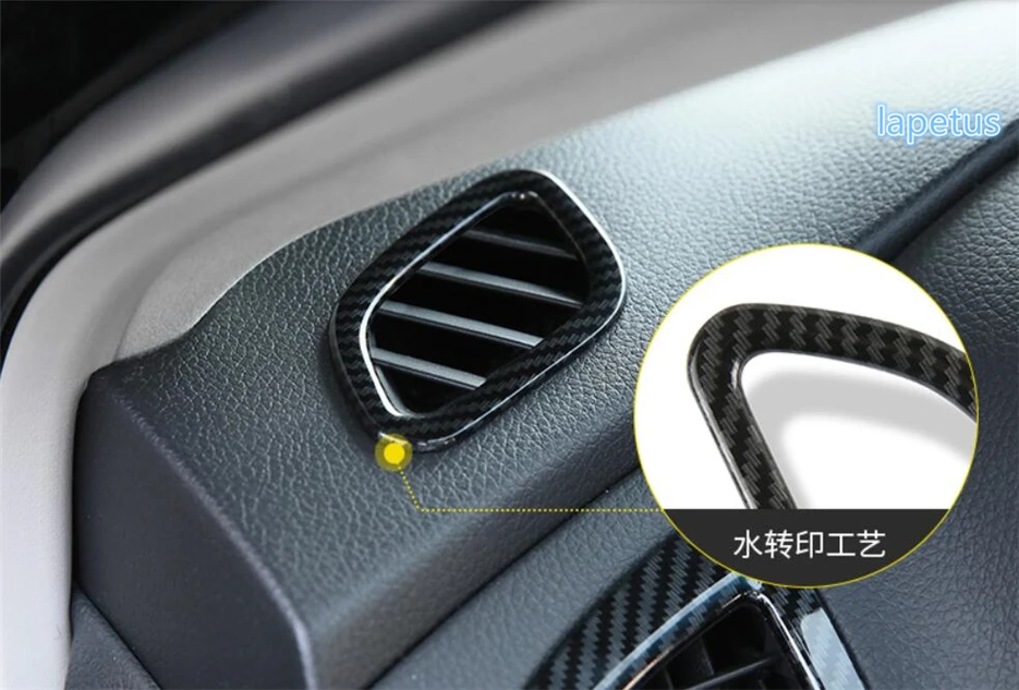 

Lapetus For Nissan Teana / Altima 2013 - 2018 Side Air Condition AC Outlet Vent Decoration Frame Cover Trim / Carbon Fiber Color