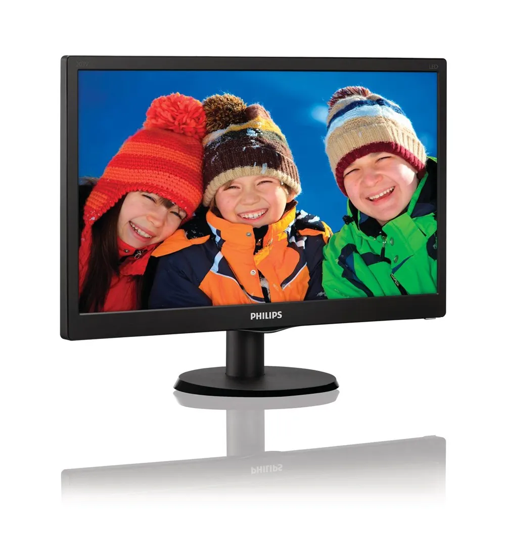 

Philips Monitor LCD con SmartControl Lite 203V5LSB26/10, 49,5 cm (19.5"), 1600 x 900 Pixeles, HD, LED, 5 ms, Negro