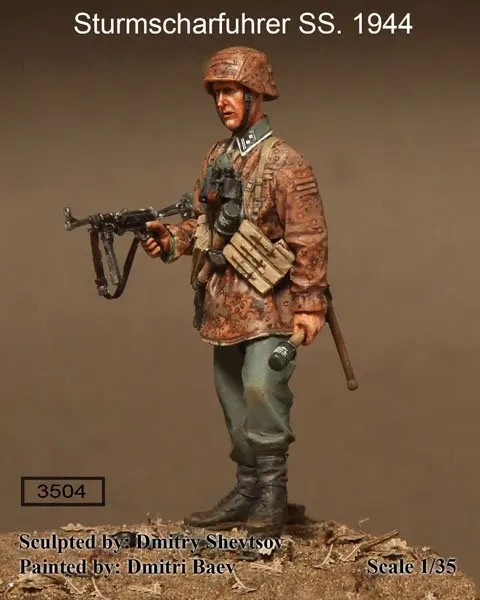 

Pre order goods-SG 3504 1/35 World War II German SS Commando Infantry