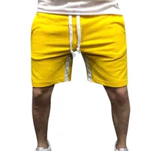 Уличная Повседневная короткая мужская летняя сексуальный для спортзала мужские шорты для фитнеса карманные шорты для бодибилдинга Moda Hombre